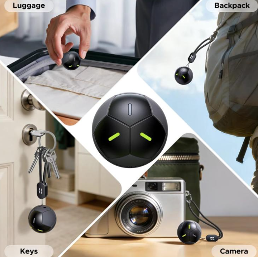 Thiết Bị Định Vị Bluetooth UGREEN FineTrack 2 FT309 95020 Hình Quả Bóng Đá - Apple Find My, Pin 5-7 Năm, IP68